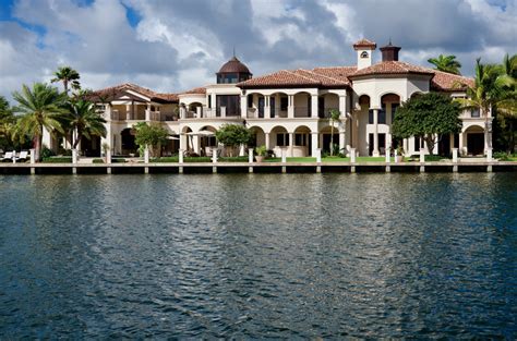 23000 Square Foot Mediterranean Waterfront Mansion In Fort Lauderdale