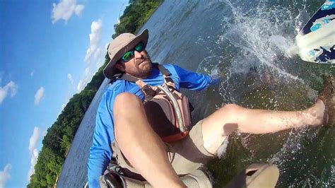 Fishing Shoals And Flipping Kayaks Youtube