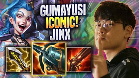 Gumayusi Brings Back His Iconic Jinx T Gumayusi Plays Jinx Adc Vs