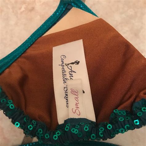 Angel Competition Bikini Other Acb Dark Teal Sequin Competition Bikini Poshmark