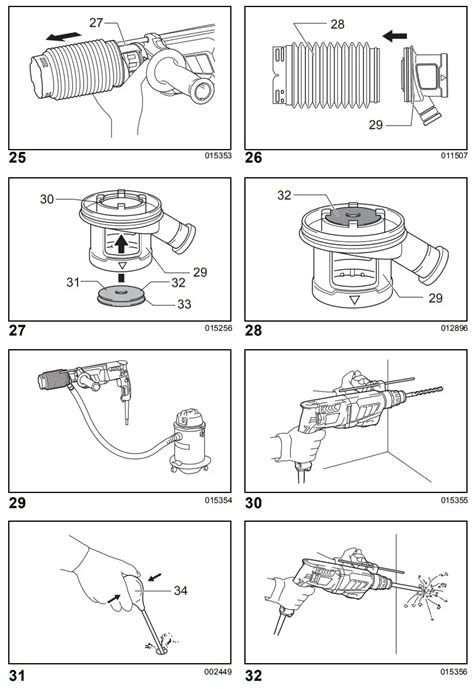 Makita Hr F Combination Rotary Hammer Instruction Manual