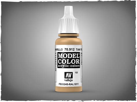 Vallejo Model Color acrylic paint - 70.912 Tan Yellow | DeepCut Studio