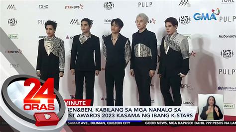 Sb At Ben Ben Kabilang Sa Mga Nanalo Sa Asia Artist Awards