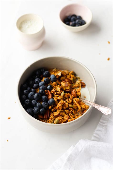 Vegan Pumpkin Granola Gluten Free Hannah Magee Rd