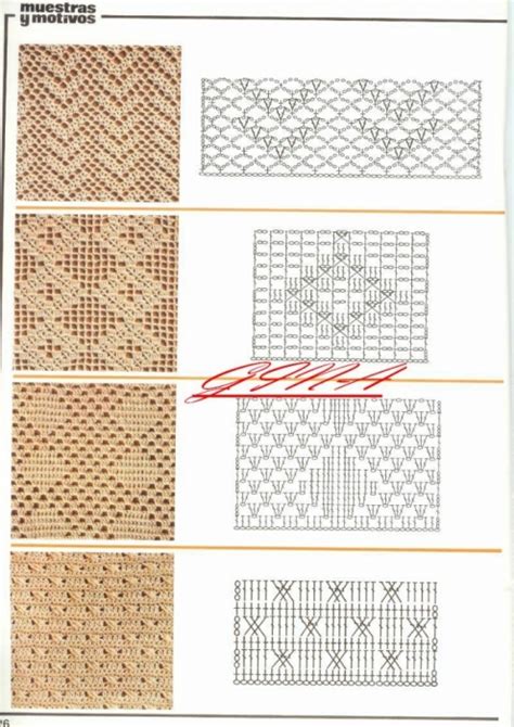 Motivi E Punti Particolari Uncinetto Crochet Patterns And Particular