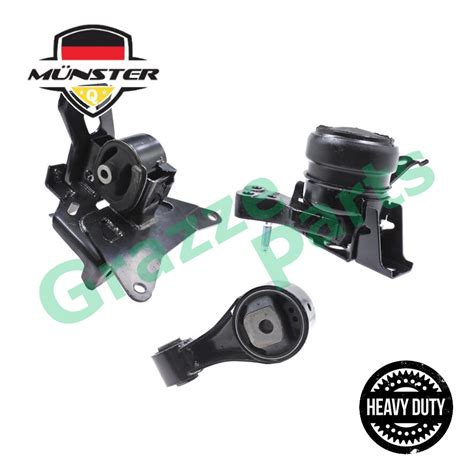 M Nster Heavy Duty Toy Engine Mounting Set Toyota Vios Ncp