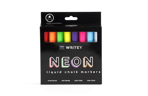 Neon Whiteboard Markers Writey