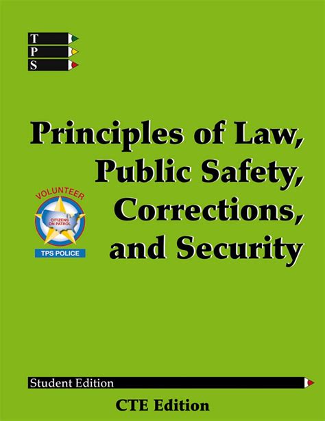 Principles Of Law Public Safety Corrections And Security Student