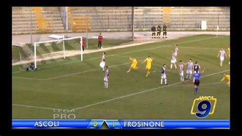 Ascoli Frosinone Prima Div Gir B Giornata Youtube