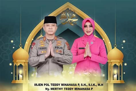 Profil Dan Biodata Merthy Teddy Minahasa Istri Kapolda Jatim Pengganti