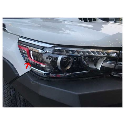 Toyota Hilux Revo Red Chrome Items