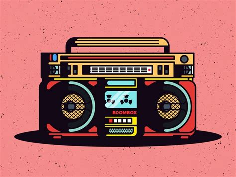 Boombox Pop Art