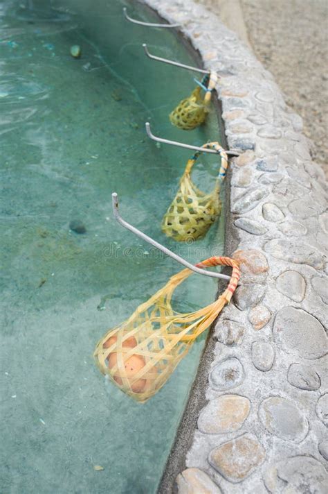 Boiled Egg In Hot Spring Stock Photo Image Of Spring 71723458