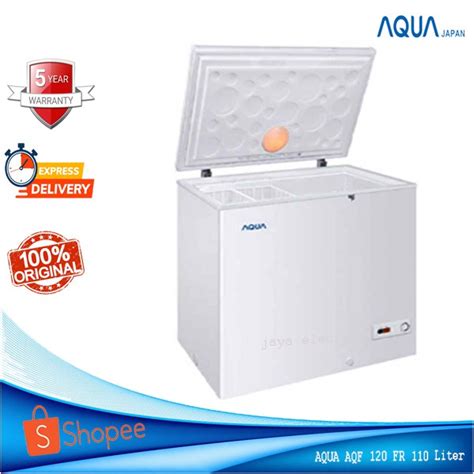 Jual Chest Freezer AQUA AQF 120 HC Anti Bakteri 110 Liter Low Watt