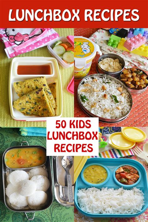 Lunchbox Recipes | Kids Lunch Box Recipes - Sharmis Passions