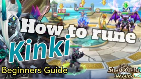 Summoners War How To Rune Kinki Effectively Best Beginners New Rune