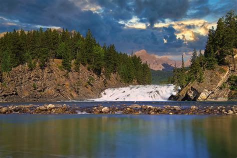 Banff Bow River Falls