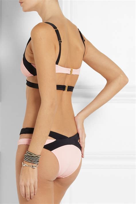 Agent Provocateur Mazzy Cutout Bikini Briefs In Pink Lyst