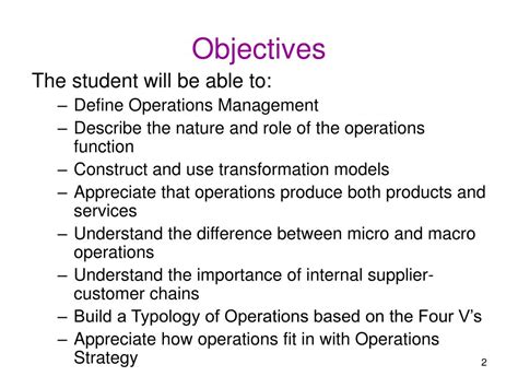 Ppt Introduction To Operations Management Powerpoint Presentation Free Download Id 1272114