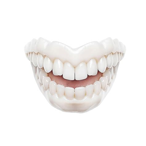 Premium PSD | Happy white teeth isolated on the transparent background ...