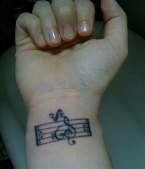 41 Awesome Music Notes Tattoos On Wrists