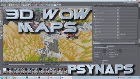 Cinema 4d And Machinima Studio Export 3d Wow Maps Episode 01 Tutorial