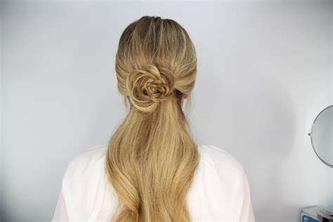 Rose Ponytail Tutorial | POPSUGAR Beauty