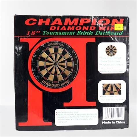 CHAMPION DIAMOND WIRE DARTBOARD Lazada PH