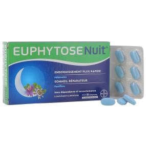 Euphytose Nuit Lp Mg Plantes Et M Latonine Lib Ration Prolong E