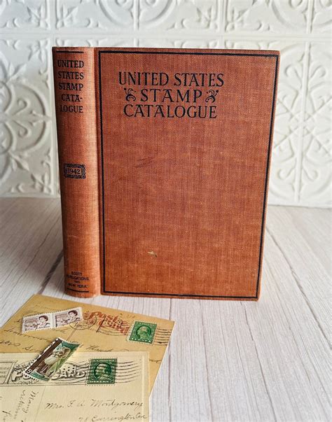 Scott S Standard Postage Stamp Catalogue Vintage Book Philately