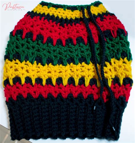 #1 Rasta Hat Crochet Pattern - Unique Bob Marley Dread Tube Hat ...