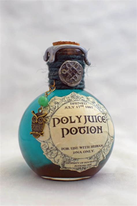 Polyjuice Potion A Color Change Decorative Harry Potter Potion Bottle