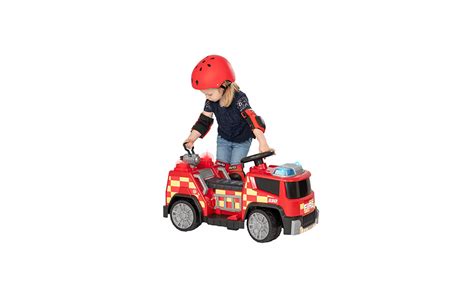 Camion De Pompier Lectrique Pour Enfants Avec Batterie Realdeals Ch