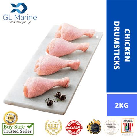 Chicken Drumsticks [ 2kg Pkt ] Gl Marine Frozen Sdn Bhd