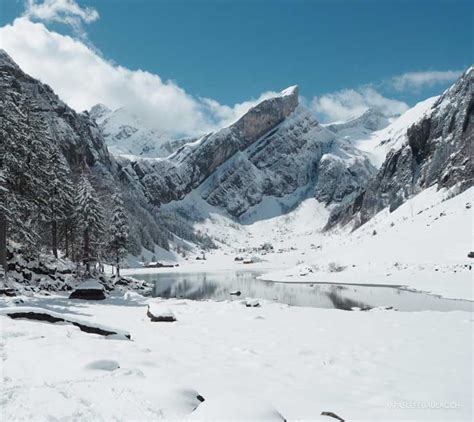 Balade Au Seealpsee En Appenzell Sous Les Flocons Blog Suisse