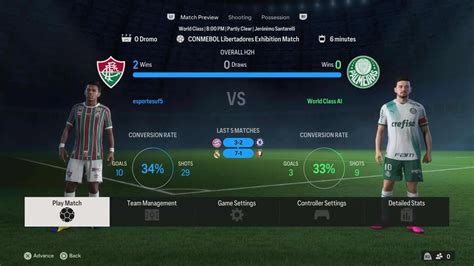 EA Sports FC 24 como jogar times brasileiros Última Ficha