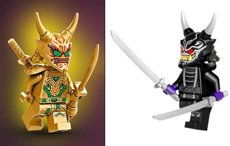 Lego X Ninjago Crystalized Golden Dragon Minifigures Lloyd Garmadon