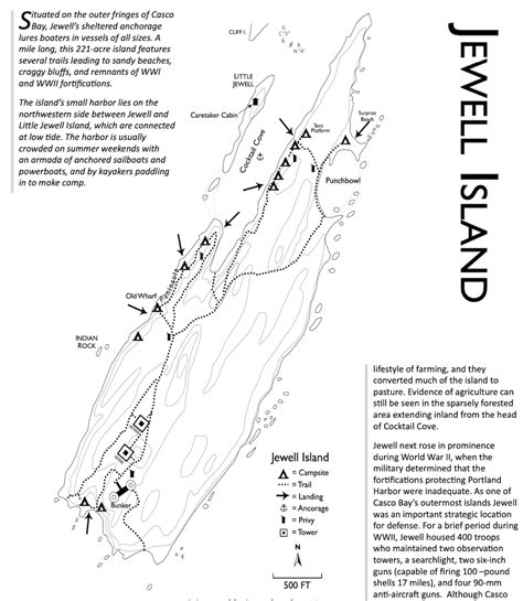 jewell island map-min – Maine by Foot