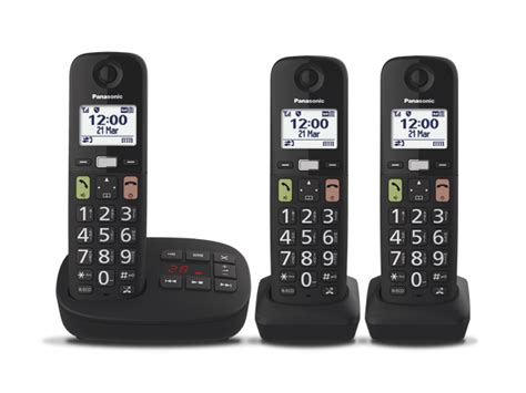 Caractéristiques KX TGU133 Téléphones fixes DECT Panasonic Belgique