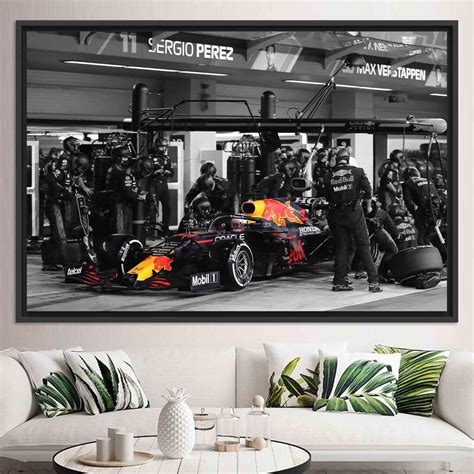 Red Bull Poster, Formula Racing, Modern Art, Gift for Him, Christmas ...