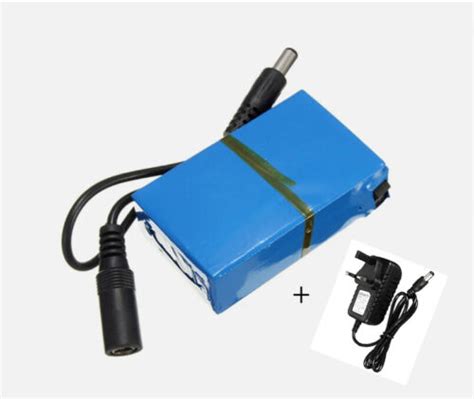 DC 168 12V 1800mAh Portable Li Ion Rechargeable Super Polymer Power