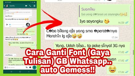 Cara Tukar Tulisan Di Whatsapp