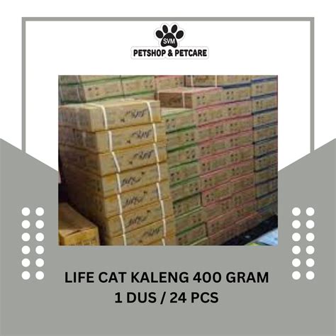 Jual Life Cat Kaleng Dus Pcs Gram Adult Kitten Shopee Indonesia