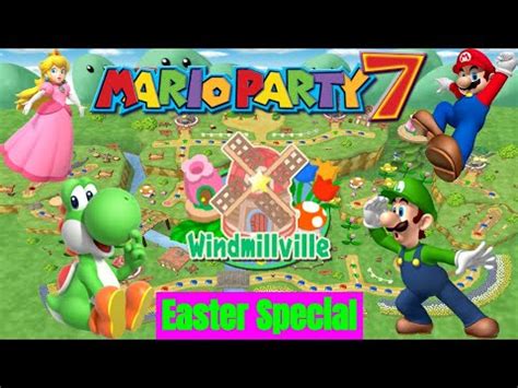 ASM Mario Party 7 Windmillville Gameplay Match YouTube