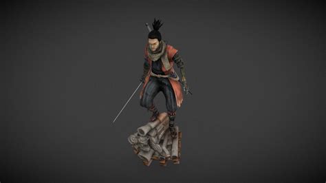 Sekiro Shadows Die Twice Wolf 3d Model By Raiden Raidenx