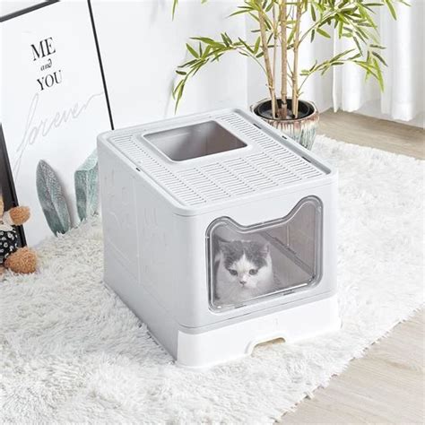 Liwi Bac Liti Re Chat Xxl Maison De Toilette Pour Chats Anti Odeur