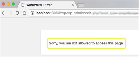 9 Ways To Fix The “sorry You Are Not Allowed To Access This Page