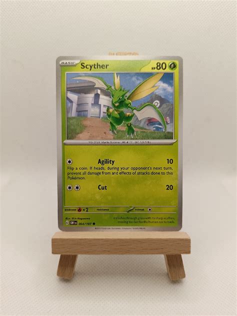 Karta Pokémon Obf 004 Scyther Chorzów Kup Teraz Na Allegro Lokalnie