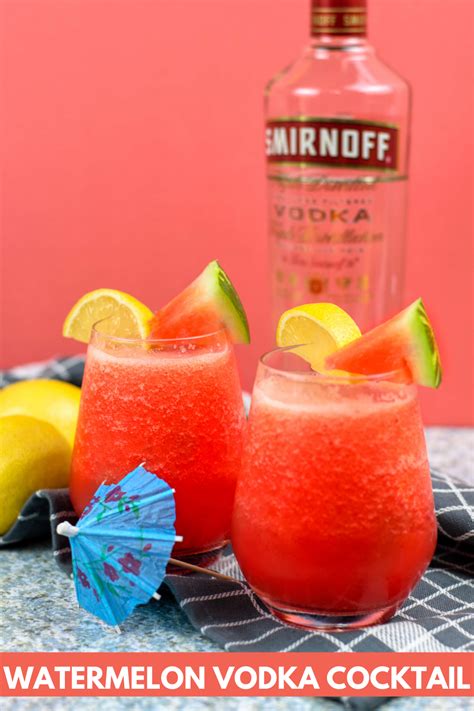 Smirnoff Watermelon Vodka Drink Recipes Bryont Blog