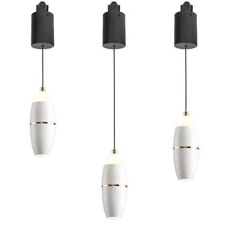 Fsliving W Adjustable Levitate Track Pendant Light H Type Retractable